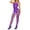 Purple, variant on Womens Fashion Womens Fishnet Bodystocking Plus Size Crotchless Bodysuit Sexy Tights Soft Nightwear Lingerie