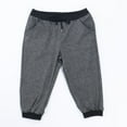 thumbnail image 3 of Female Sports Cropped Trousers Elastic Loose Drawstring Waist Pants, 3 of 6