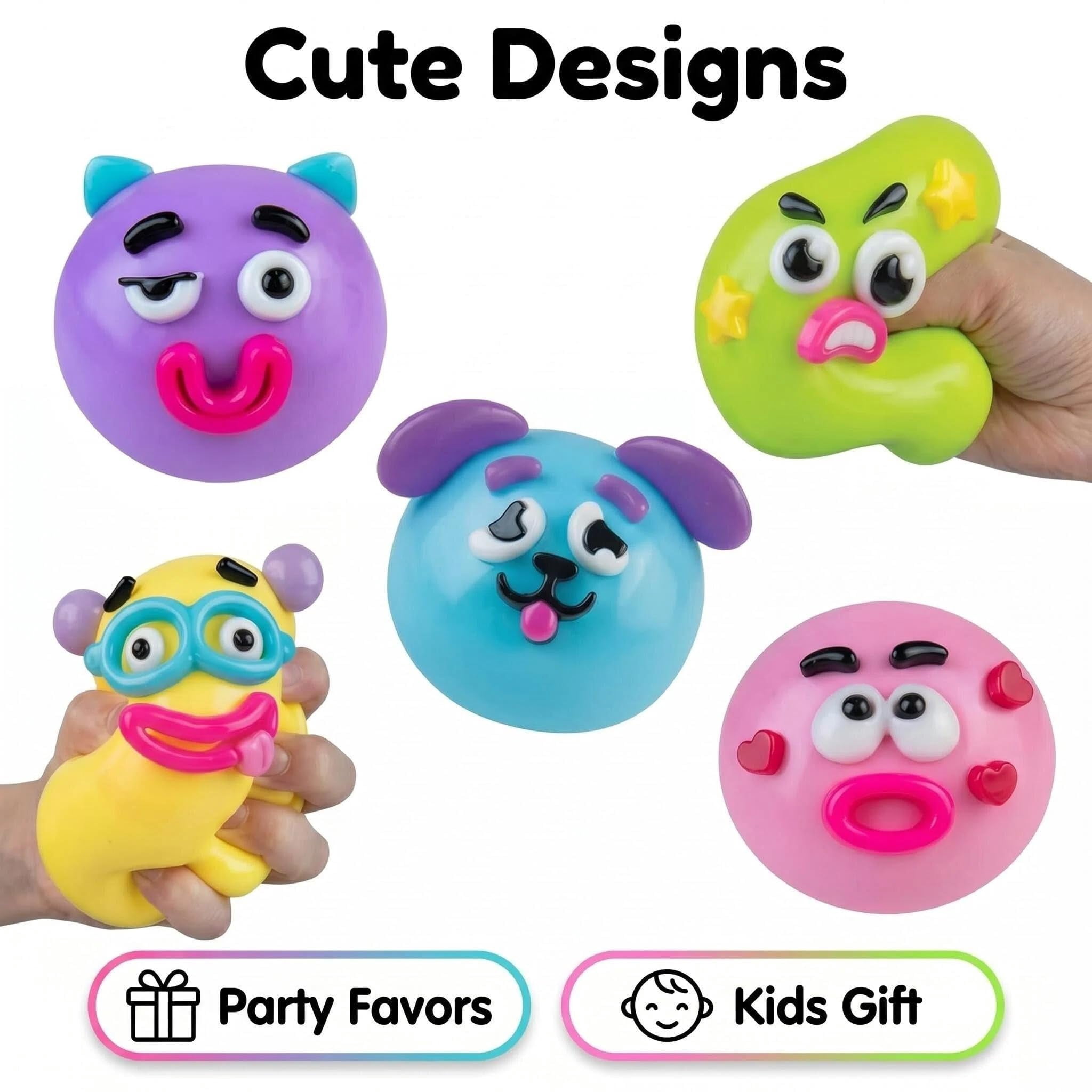 NEW Smushers Squishy-Curiosities Smushers Dog Face Swap Squishy,Soft Slow Rising Stress Relief for Stress & Anxiety Relief