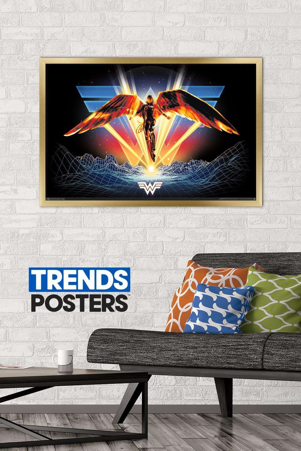 DC Comics Movie - Wonder Woman 1984 - Wings Wall Poster, 22.375" x 34", Framed