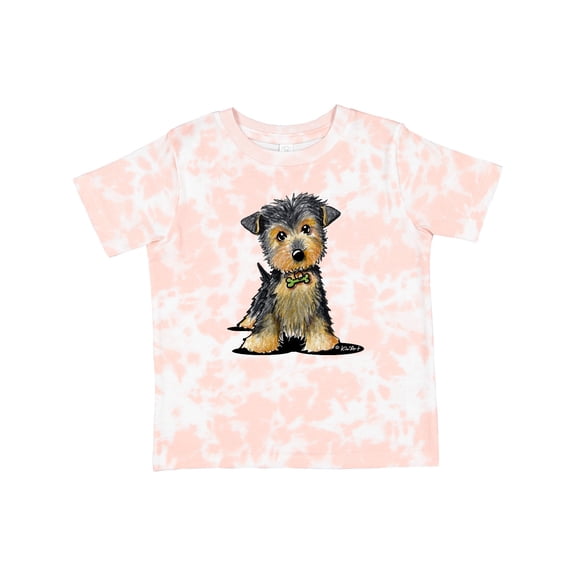 Inktastic Little Gent Yorkie Boys or Girls Toddler T-Shirt