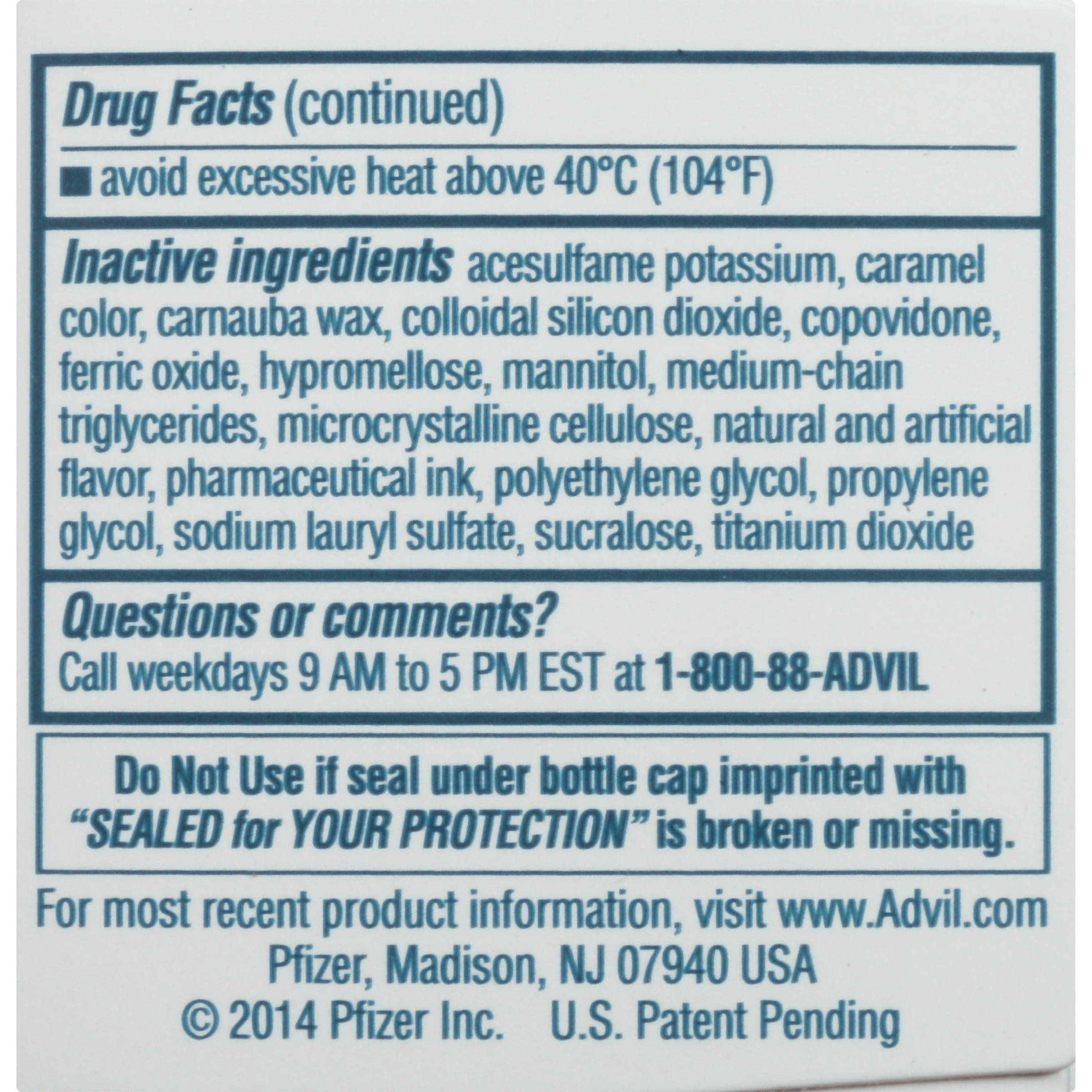 Progressive Charlestown: Those potentially harmful \u201cInactive Ingredients\u201d