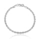thumbnail image 1 of Joyería de plata Joyería de moda europea y americana Joyería popular de venta caliente Pulsera de cuerda retorcida de 4 mm, 1 of 5