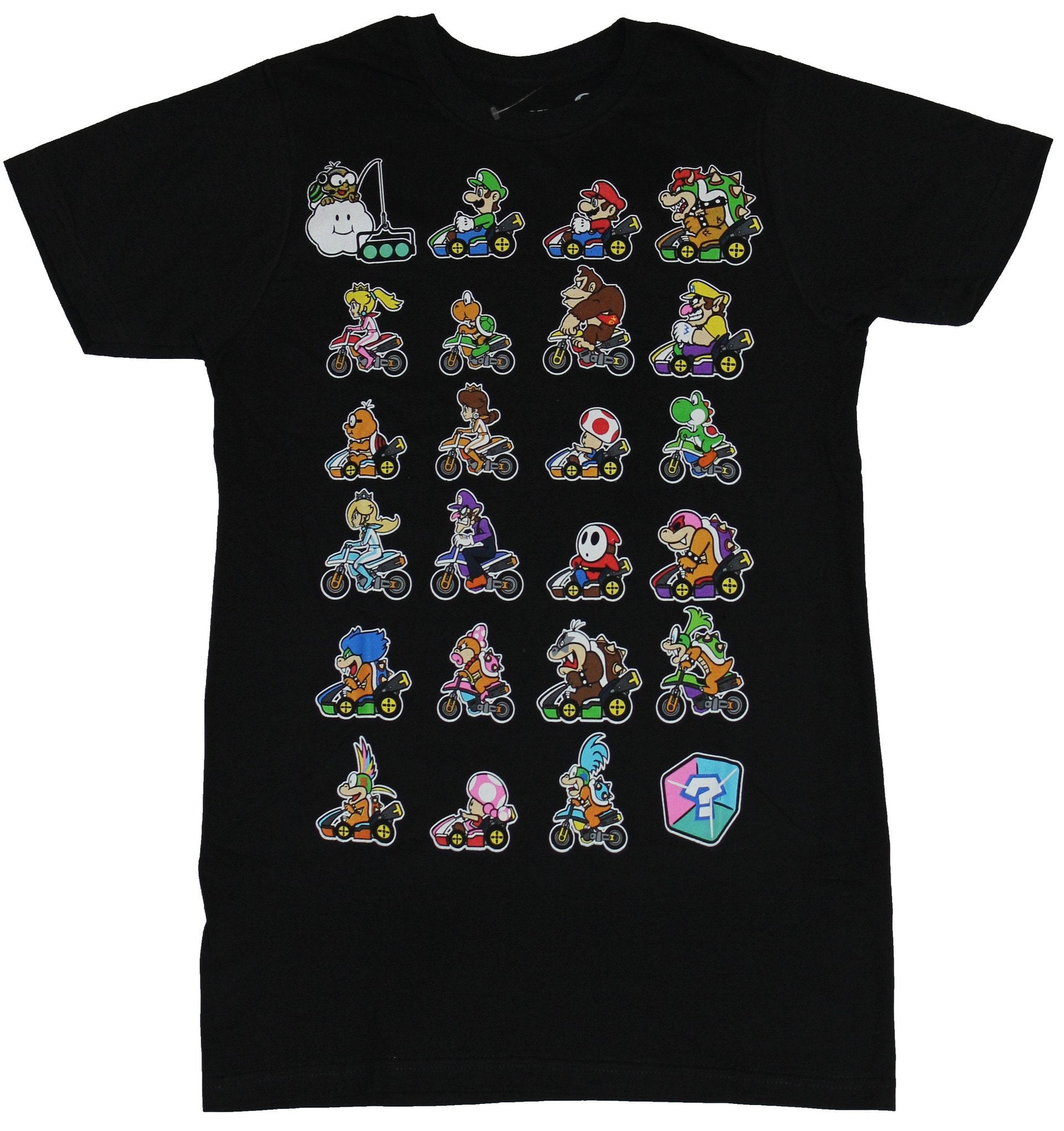 mario kart t shirt adults