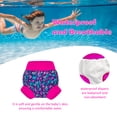 thumbnail image 5 of BIG ELEPHANT 2-Pack Unisex Long-Sleeve Swimwear with UPF 50+ Sun Protection and Built-in Swim Diapers for Babies and Toddlers, Sizes XS-XXL, 5 of 7
