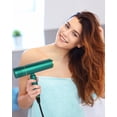 thumbnail image 5 of 7MAGIC - secadora de cabello, Secador de iones plegable, secador de pelo portátil ligero para mujeres y hombres, secadora de cabello de viaje, 3 ajustes de temperatura/2 ajustes de velocidad, verde, 5 of 5