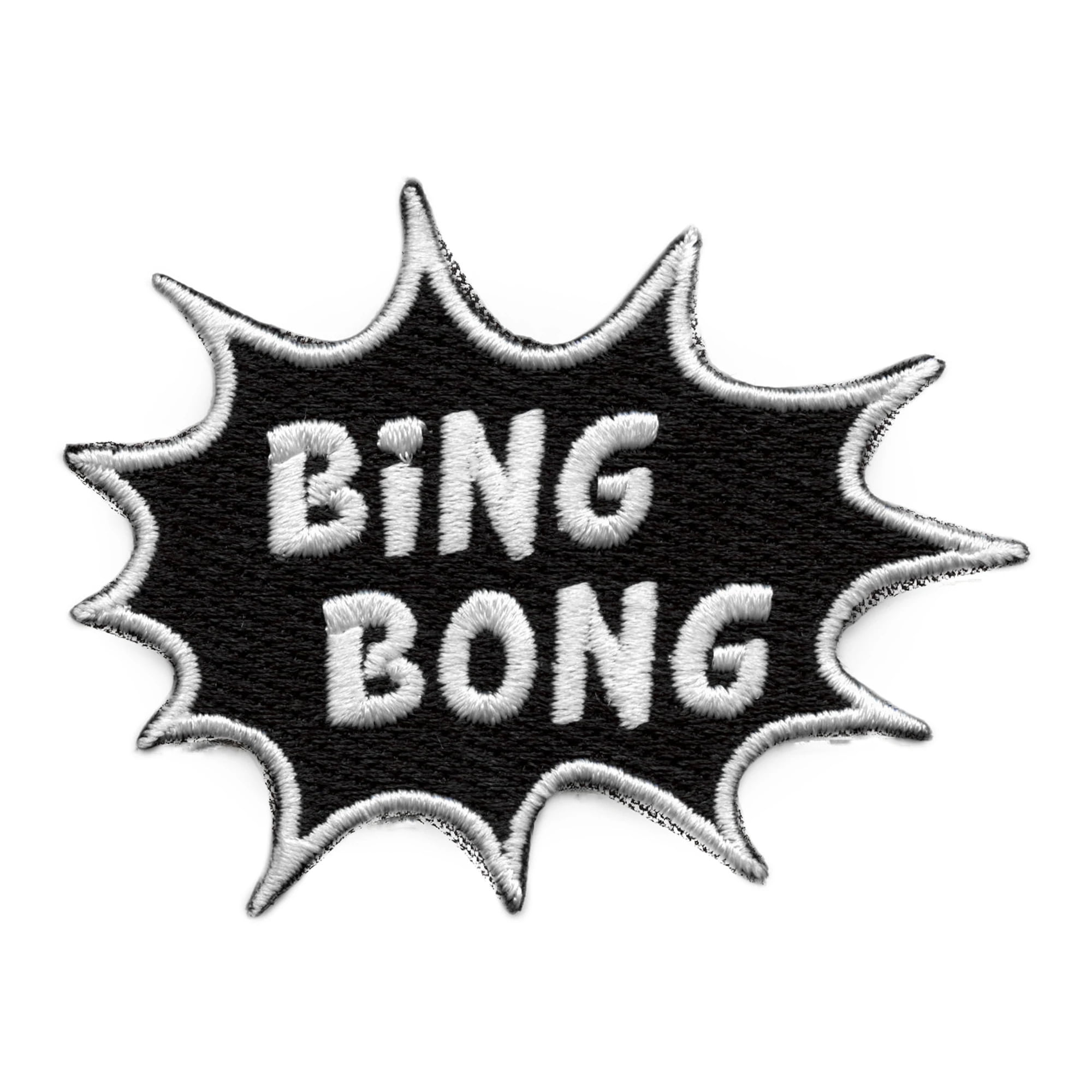 Bing Bong Patch Funny Viral Meme Embroidered Iron On