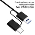 thumbnail image 4 of Adaptador SATA Injueey DC 12V 2 en 1 tipo C USB 3.0 con indicador LED, 4 of 6
