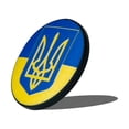 thumbnail image 4 of UKRAINE FLAG PIN, The Famous Ukrainian Coat of Arms Symbol Brooch Badge Button Pin, .79" / 2cm, 4 of 6