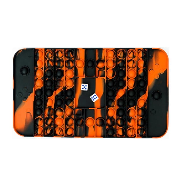 Juguete Sensorial De Burbujas De Empuje, Tablero De Ajedrez De Silicona, Juguete Antiestrés Para La Yema Del Dedo, Juguete De Descompresión, Regalos Para Niños Y Adultos matsuzay FN006953-05