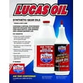 thumbnail image 2 of Lucas Pure Synthetic 75W-140 Gear Oil, Quart Size Bottle, 2 of 2