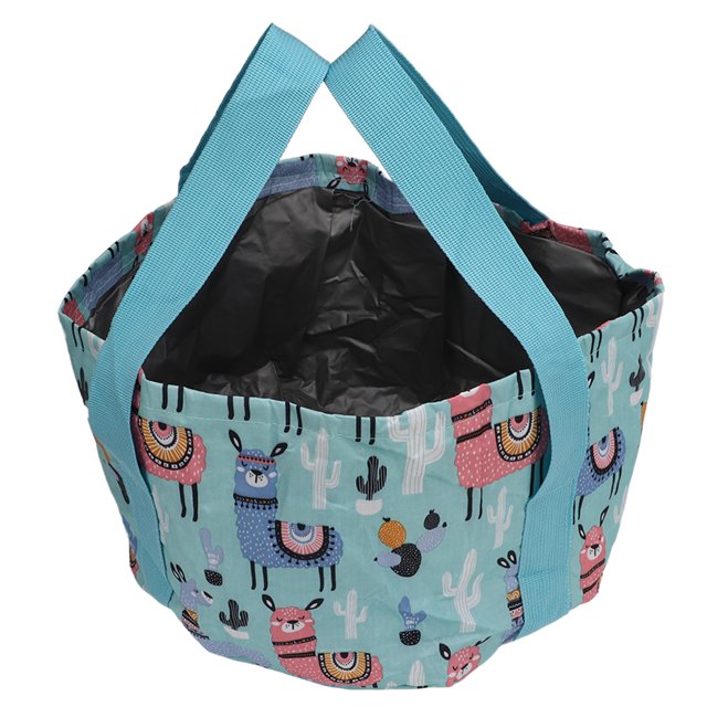 Cubo De Agua Plegable para Viajes, Resistente Al Agua, De Nailon, De Gran Capacidad, Portátil, Plegable, para Acampar, para Pescar, Viajar, Acampar, Caminar, Remojar Los Pies, Baño, Lavado De Autos