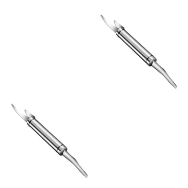 Billuyoard Deveiner profesional de camarones, herramientas de cocina, limpiador de camarones para langosta, acero inoxidable 304 Type1 NO1