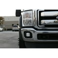 thumbnail image 5 of Clear Lens High Power Full 2x2 LED Fog Light Kit For Ford 2011-2016 F250 F350 F450, Includes 40W LED Fog Lamp Assemblies, Foglight Bezels & Relay Wiring On/Off Switch, 5 of 9