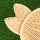 thumbnail image 3 of unbranded Cesta Decorativa Beige De Plástico Con Textura Ratán Simulada Ideal Para Almacenamiento, 3 of 6