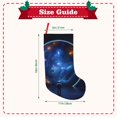 thumbnail image 3 of KLL Astronaut for 18" Christmas Stocking Snowman Xmas Stocking Holiday Christmas Decoration Gifts for Family Kids, 3 of 8