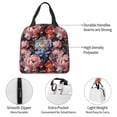 thumbnail image 4 of Honeii Rose Flowers Print Lunch Bag Women, Lunch Box Lunch Bag for Women Adult Men, Small Leakproof Cute Lunch Tote Large Capacity Reusable, 4 of 8