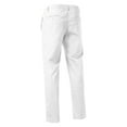 thumbnail image 4 of Ma Croix Womens Casual Classic-Fit Beach Trousers Linen Pants, 4 of 5
