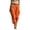 Orange, variant on Luvior Women‘s High Waist Wide Leg Cargo Pants – Non-Stretch Loose Fit Casual Trousers with Multiple Pockets Comfortable Everyday Wear CoffeeB XXL