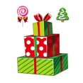 thumbnail image 1 of Merry Christmas Window Wall Sticker Decals Snowflake Santa Home Xmas Valentines Day Scratch And Sniff Stickers Photo Storage Boxes with Lids 100th Day of School Stickers Eyelash Light Dinosaur, 1 of 3
