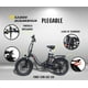 thumbnail image 4 of Bicicleta Eléctrica Plegable Autonomía 40km Asistencia 100km velocidad 32km 48v 13ah Adultos Negro Garow, 4 of 4