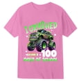 thumbnail image 4 of FINALGANG Boys Girls TShirts Kids Cartoon Truck Letter Prints Loose Fit Tees Short Sleeve Crewneck Top For Casual Daily Outdoor Wear, 4 of 4