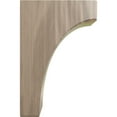 thumbnail image 3 of Ekena Millwork 3 1/2"W x 8"D x 12"H Clarksville Bracket, Walnut (2-Pack), 3 of 5
