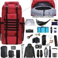 thumbnail image 4 of 70L Tactical Military-Style Hiking Backpack – Water-Resistant, Lightweight, with Padded Straps and 5 Compartments, 4 of 8
