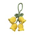 thumbnail image 4 of Colgantes de mini bolso Salvador colgante de flor de campana llavero para bolso decoraciones Amarillo, 4 of 10