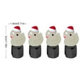 thumbnail image 2 of 4PCS Universal Auto Tire Valve Stem Caps, Glow in The Dark Cute Duck Valve Caps for Cars, Motorcycles, Trucks, and Bicycles (Black), 2 of 9