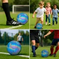 thumbnail image 3 of Balón de Fútbol Soccer Comerliv Reflectante Luminoso No. 5 Tornasol, 3 of 9