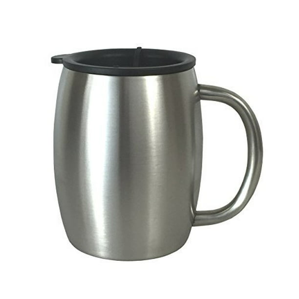 travel coffee mugs stainless steel with lids