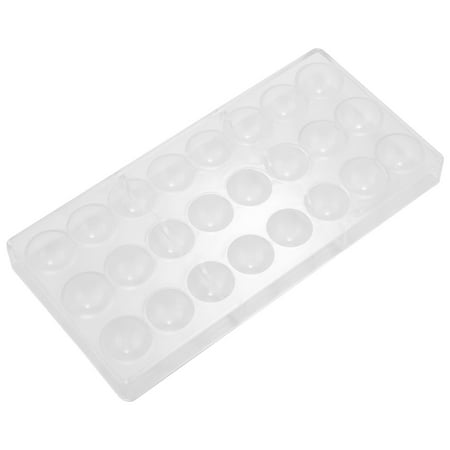 

2 Pack Polycarbonate Chocolate Mold Making Molds Chocolate Shaped Tray for Jelly Truffle Sweets Bonbons Cookies