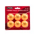 thumbnail image 3 of STIGA 1-Star Orange Table Tennis Balls (6 Pack), 3 of 4