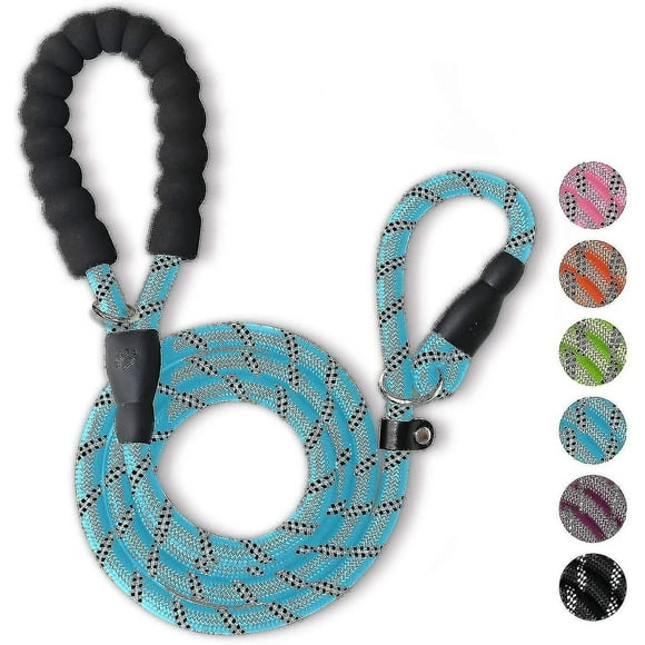 Dog Training Slip Leash, Dog Slip Lead, Puppy Obedience Recall Training Lead, 6 Ft Long, Heavy Duty Rope With Reflective Design, Comfortable , F Z