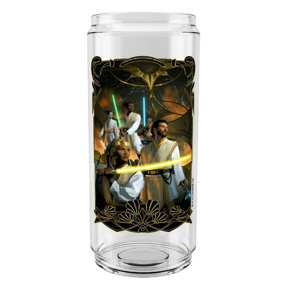 Star Wars The High Republic The Fallen Star Cover  Tritan Can Shaped Cup Clear 16 oz.