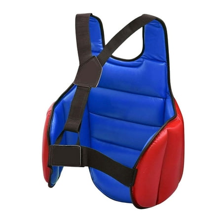 Corpetto Protettivo Taekwondo SunniMix | Taglia M Rosso/Blu | Per Altezza 140-160 Cm - Foto 12
