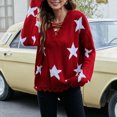 thumbnail image 2 of Señoras Cordón Salón Suéter Moda Casual Suelto Elegante Con estilo Ropa diaria Hugtrwg Para estrenar, 2 of 6