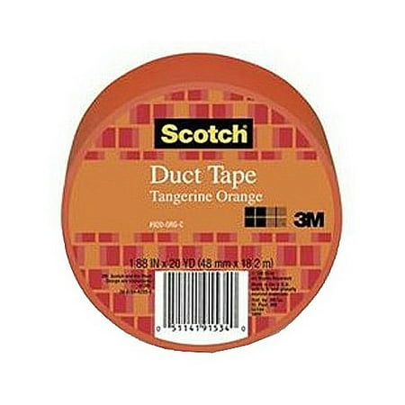 3m Scotch 845 Book Tape - 3M Scotch Duct Tape for Artists, Orange, 1.88