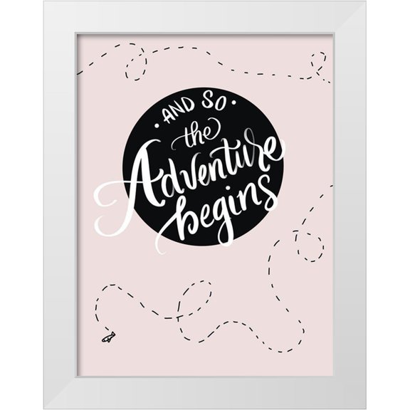 Batista, Dee 12x14 White Modern Wood Framed Museum Art Print Titled - Adventure