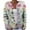 Light Pink, variant on Women's Cardigan, Open Front Cardigans Cute Flower Print Sweaters Crew Neck Button Down Trendy Fall Tops Coat Winter Coat for Women