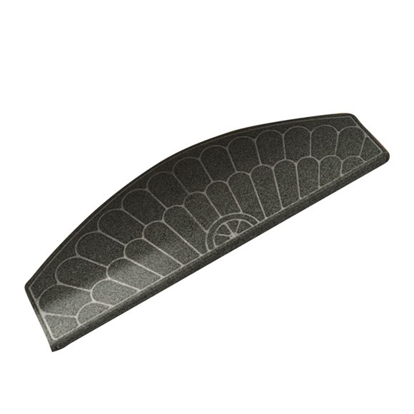vnanda Stair Safety Pad Stair Treads Peel Stick Pad Self-adhesive Soft Safety Stair Grip Strip for Wooden Stairs Non-slip Durable Floor Protection Mat