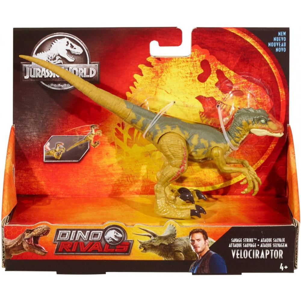 Jurassic World Savage Strike Velociraptor Figure