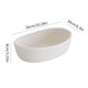 thumbnail image 2 of Nvzi Cesta de almacenamiento tejida con cuerda de algodón, cesta de almacenamiento mediana blanca, cesta para padres, cesta inferior para colgar juguetes y ropa de bebé, 1 pieza, 2 of 5