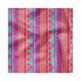 thumbnail image 1 of Psychedelic Decorative Satin Napkins Set of 4, Tribal Style Illustration with Geometric Elements Zigzags Squares and Rhombuses, Square Fabric Party & Dinner Napkin, 18", Multicolor, by Ambesonne, 1 of 2