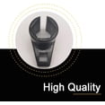 thumbnail image 3 of HUGFEGWE Offset Oxygen Sensor Socket, O2 Sensor Socket, 3/8-Inch Drive by 7/8-Inch 22mm, Car Accessories Wire Gate Accesses Sensor from Side Universal for Most Models of Cars, U2537-6082, 3 of 7