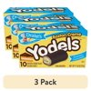 (3 pack) Drake's Boston Creme Yodels, 10 Count, 11.2 oz