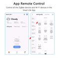 thumbnail image 4 of Tuya ZigBee 3.0 Intelligent Wireless Gate-way Intelligent Home Bridges Multifunction Equipment Linkage Central Control Work with Tuya ZigBee Devices Compatible with Alexa Google Home, 4 of 8