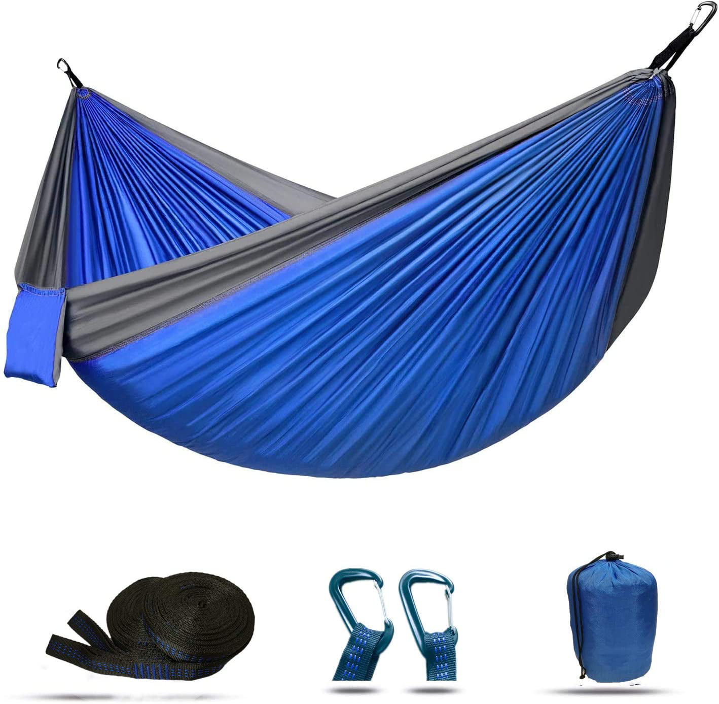 Beach W Yard Travel Camping x 78 L WINNER OUTFITTERS Double Camping Hammock 118 Lightweight Nylon Portable Hammock Best Parachute Double Hammock for Backpacking 