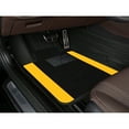 thumbnail image 5 of Leadwolf Car Floor Mats universal Full Coverage Auto Floor Mats All Weather Luxury Floor Liners Anti - Slip Car Mats Protector Car Carpet Black and Yellow 4PCS, 5 of 5